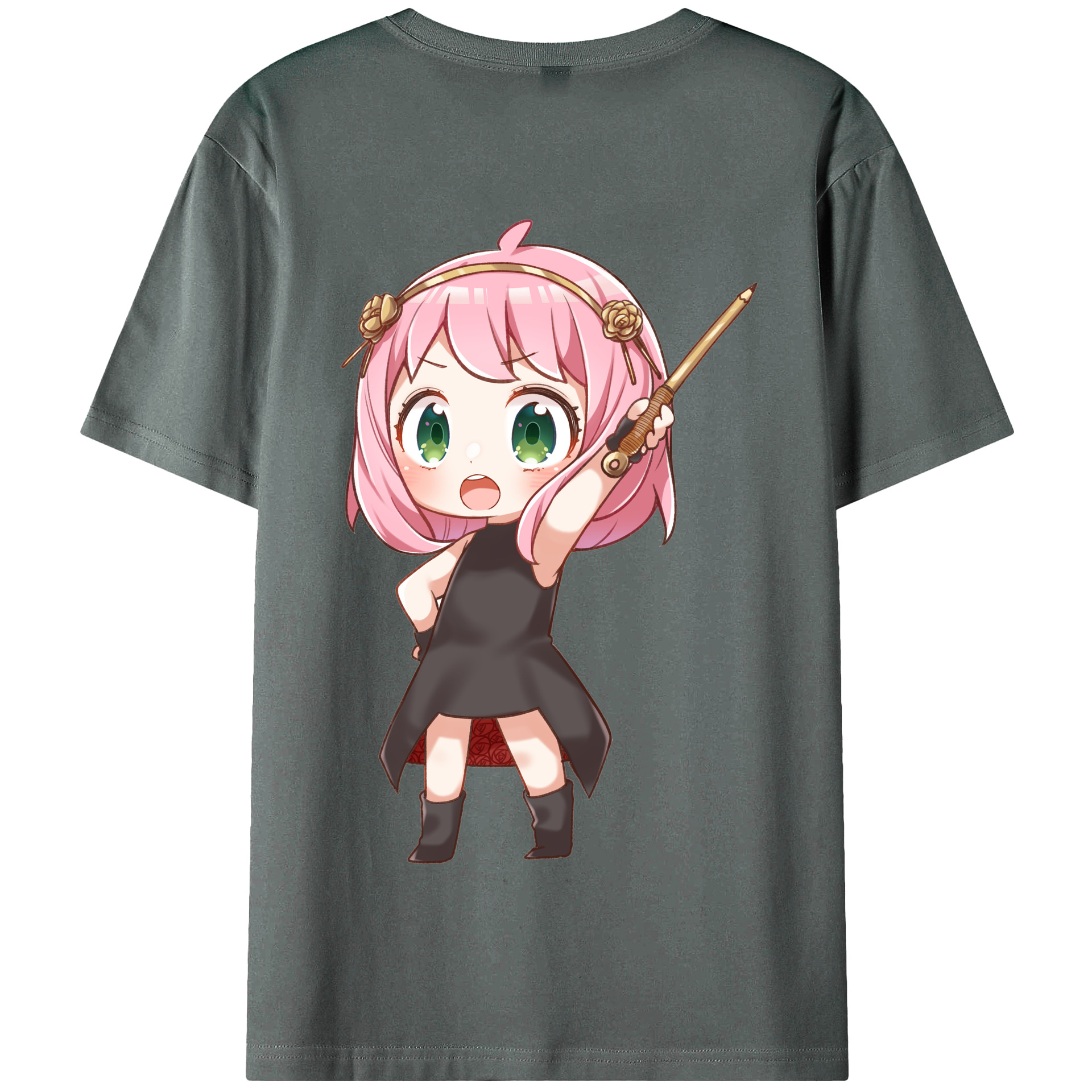 （画像用） SPY×FAMILY间谍家家酒 綿100％半袖Tシャツ（背面プリント）